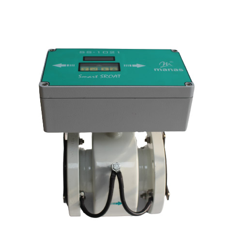 Battery operated Electromagnetic Flow Meter with Victaulic Coupling